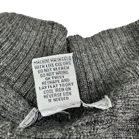 Birch Hill Ribbed 3/4 Sleeve Open Front Long Line Cardigan Women's Size Large - Picture 9 of 9